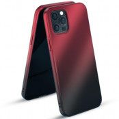 Kingxbar Aurora Skal iPhone 12 Pro Max - Svart / Röd