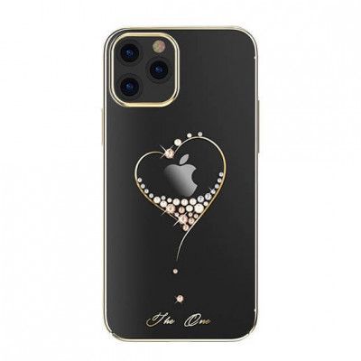 Kingxbar Lucky Series skal dekorerad iPhone 12 mini transparent