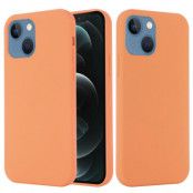 Liquid Silicone MagSafe Magnetic Skal iPhone 12 Pro Max - Orange