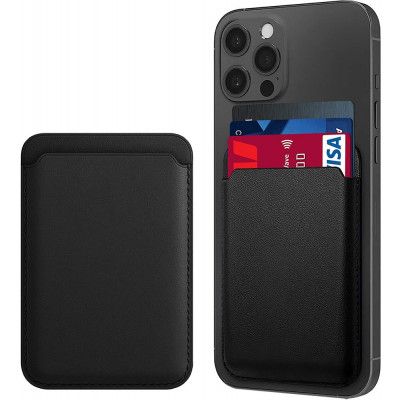 Magsafe Korthållare till iPhone 16/15/14/13/12 Modeller - Svart (Svart)