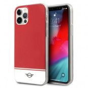 MINI Stripe Collection Skal iPhone 12 Pro Max - Röd