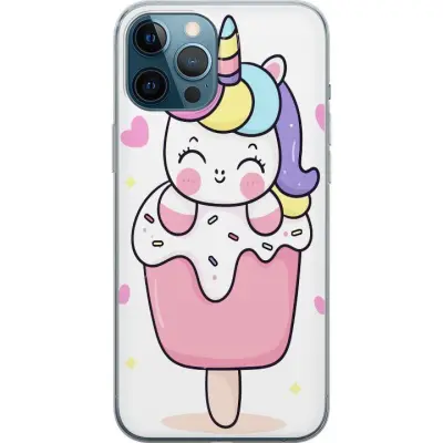Mobilskal till Apple iPhone 12 Pro Max med Glad enhörning