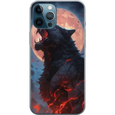 Mobilskal till Apple iPhone 12 Pro Max med Ylande varg