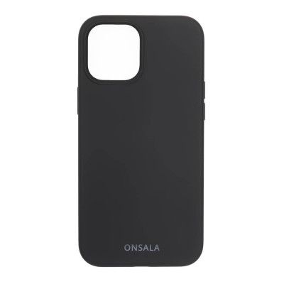 Onsala Mobilskal Silikon Black iPhone 12 Pro Max