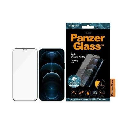 PanzerGlass Pro E2E Super Plus Härdat Glas iPhone 12 Pro Max - Svart