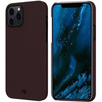 Pitaka MagEZ Plain Case (iPhone 12 Pro Max) - Svart/grå