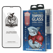 Proda Shark Full Glue Härdat Glas iPhone 12 Pro Max Svart