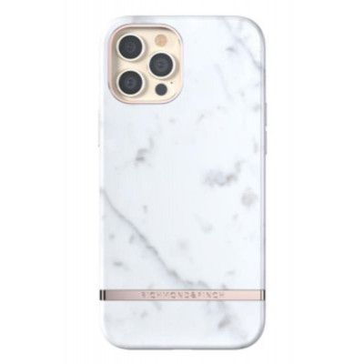 Richmond & Finch Skal iPhone 12 Pro Max - Vit Marble