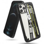Ringke Fusion X Durable Skal med Bumper iPhone 12 Pro Max - Svart