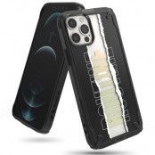 Ringke Fusion X Durable Skal med Bumper iPhone 12 Pro Max - Svart Routine