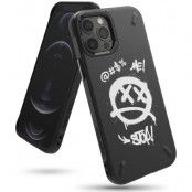 Ringke Onyx Graffiti Skal iPhone 12 Pro Max - Svart