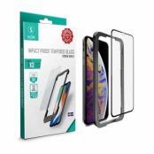 SiGN iPhone 12 Pro Max Härdat Glas Skärmskydd + Monteringsram
