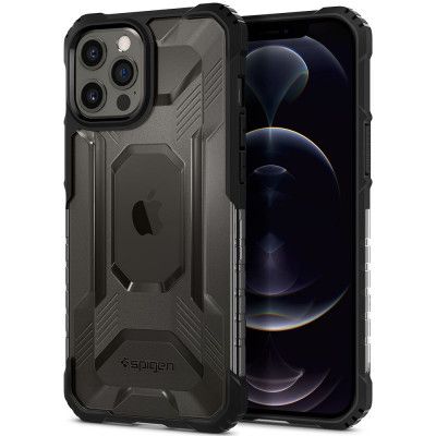 SPIGEN Nitro Force Iphone 12 Pro Max Matt Svart