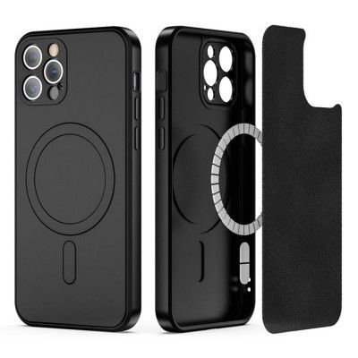 Tech-Protect Magsafe iPhone 12 Pro Max Skal - Svart