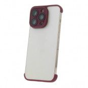 TPU Mini Stötdämpare Kameraskydd till iPhone 12 Pro Max Körsbär
