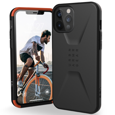 UAG Civilian Cover iPhone 12 Pro Max - Svart