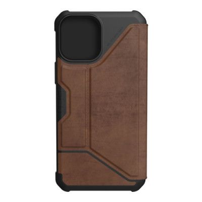 UAG iPhone 12 Pro Max, Metropolis Wallet, Läder, Brun
