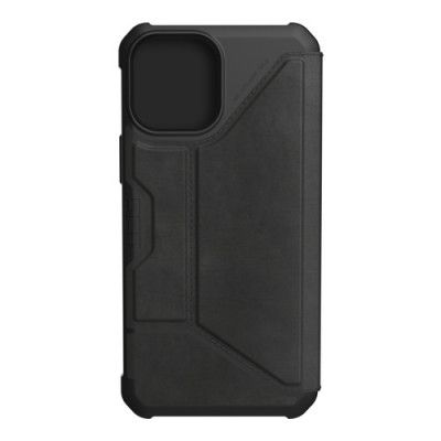 UAG iPhone 12 Pro Max, Metropolis Wallet, Läder, Svart