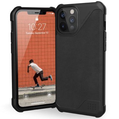 UAG Metropolis Skal leather till iPhone 12 Pro Max Svart