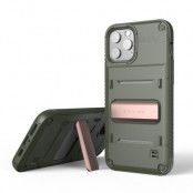 VRS DESIGN Damda QuickStand Skal iPhone 12 Pro Max - Grön Bronze