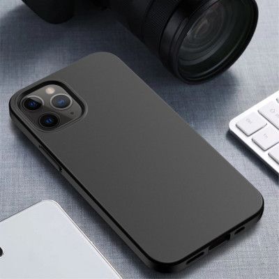 Wheat Straw Eco-Vänling Mobilskal iPhone 12 Pro Max - Svart