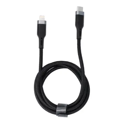 WiWU Platinum Series Kabel Wi-C013 USB C till Lightning 30W 1.2m Svart