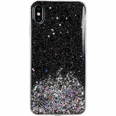 Wozinsky Star Glitter iPhone 12 Pro Max Skal Svart