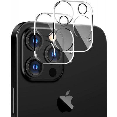 [2-PACK] Kameralinsskydd i Härdat Glas iPhone 12 Pro - Clear