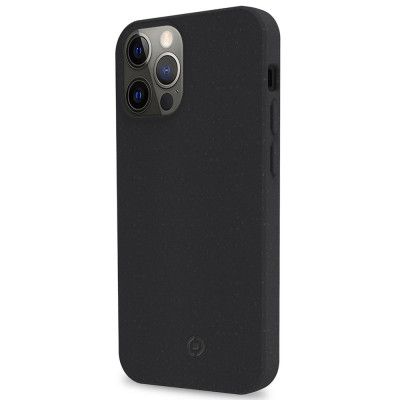 Celly Earth Miljövänligt skal iPhone 12 / 12 Pro Svart
