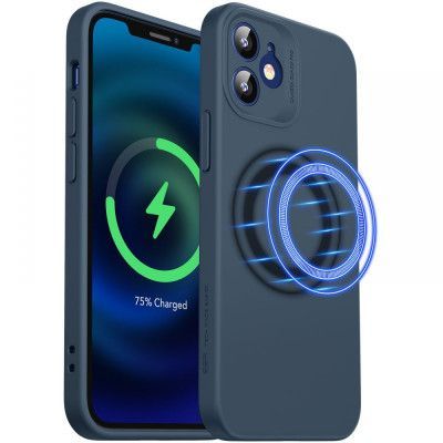 ESR - Cloud Soft Magsafe iPhone 12 & 12 Pro - Blå