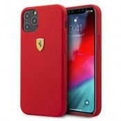 Ferrari On Track Silikon iPhone 12 & 12 Pro skal Röd