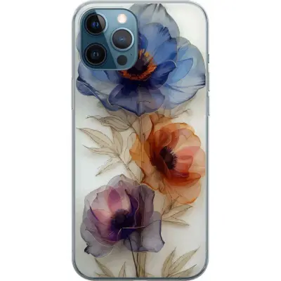 Mobilskal till Apple iPhone 12 Pro med Silkesblommor