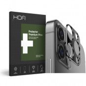 HOFI Metall Kamera Linsskydd i Härdet Glas iPhone 12 Pro Svart