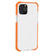 iPhone 12 / 12 Pro Skal för Stötskydd - Transparent Orange