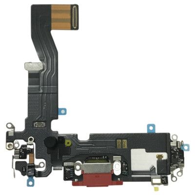 iPhone 12 Pro Laddkontakt med Flex - Röd