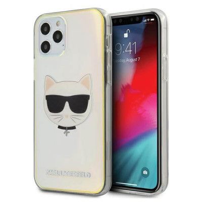 Karl Lagerfeld iPhone 12 & 12 Pro Skal Choupette - Flerfärgad