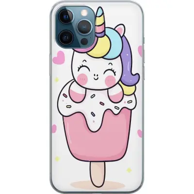 Mobilskal till Apple iPhone 12 Pro med Glad enhörning
