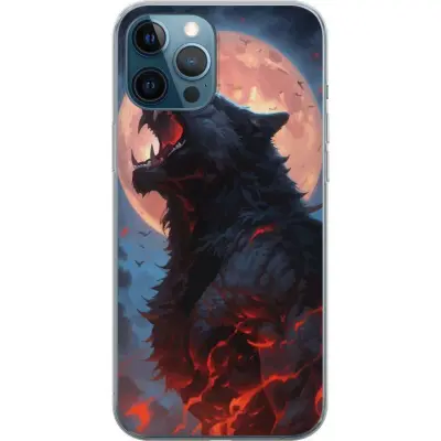 Mobilskal till Apple iPhone 12 Pro med Ylande varg