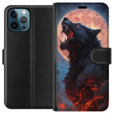 Plånboksfodral till Apple iPhone 12 Pro med Ylande varg