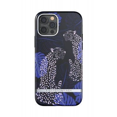 Richmond & Finch Blue Cheetah till iPhone 12 & 12 Pro