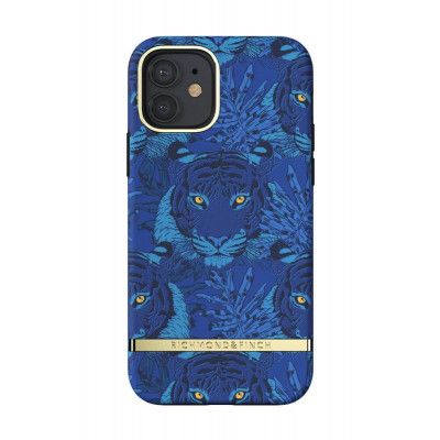 Richmond & Finch iPhone 12 & 12 Pro Skal Blue Tiger