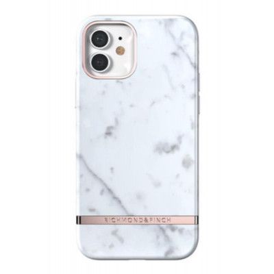 Richmond & Finch Skal iPhone 12 / 12 Pro - Vit Marble