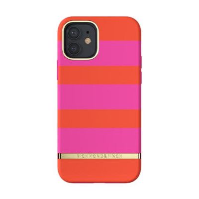 Richmond & Finch iPhone 12 & 12 Pro Skal Magenta Stripe