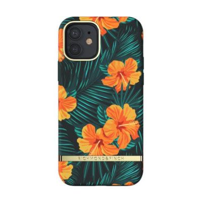 Richmond & Finch iPhone 12 & 12 Pro Skal Orange Hibiscus