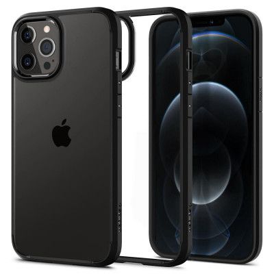 SPIGEN Ultra Hybrid iPhone 12 & 12 Pro - Matte Black