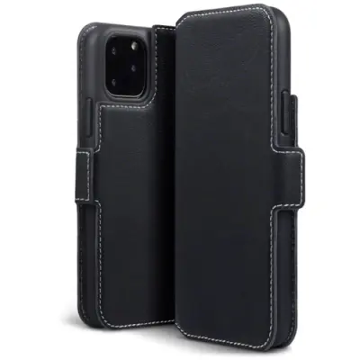 Terrapin Slim Plånboksfodral iPhone 12&12 Pro - Svart