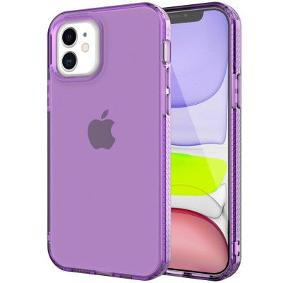 TPU Skal iPhone 12 & 12 Pro - Lila