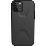 UAG Civilian Cover Skal iPhone 12 & 12 Pro - Black