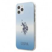 U.S. Polo Assn. Gradient Collection iPhone 12 & 12 Pro Skal Blå