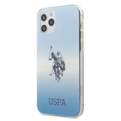 U.S. Polo Assn. Gradient Collection iPhone 12&12 Pro Skal Blå